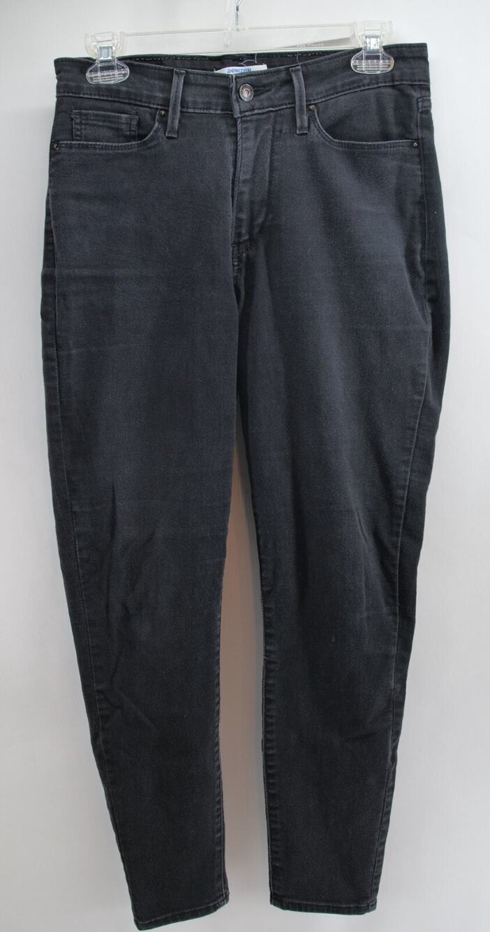 Denizen From Levi's High Rise Skinny Women's size 8S Black Denim Jeans